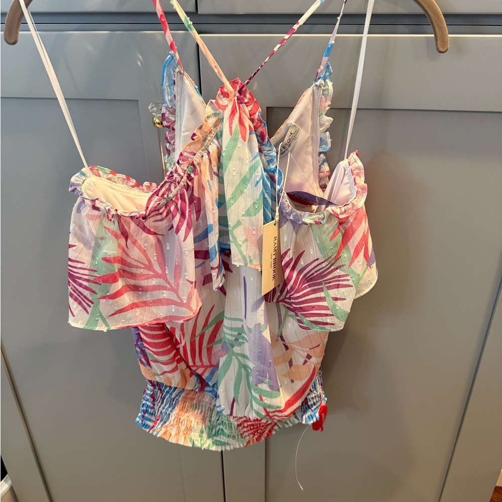 Ramy Brook Tropical Print Tank Small